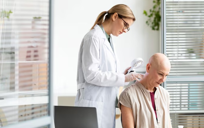 Doc with patients
